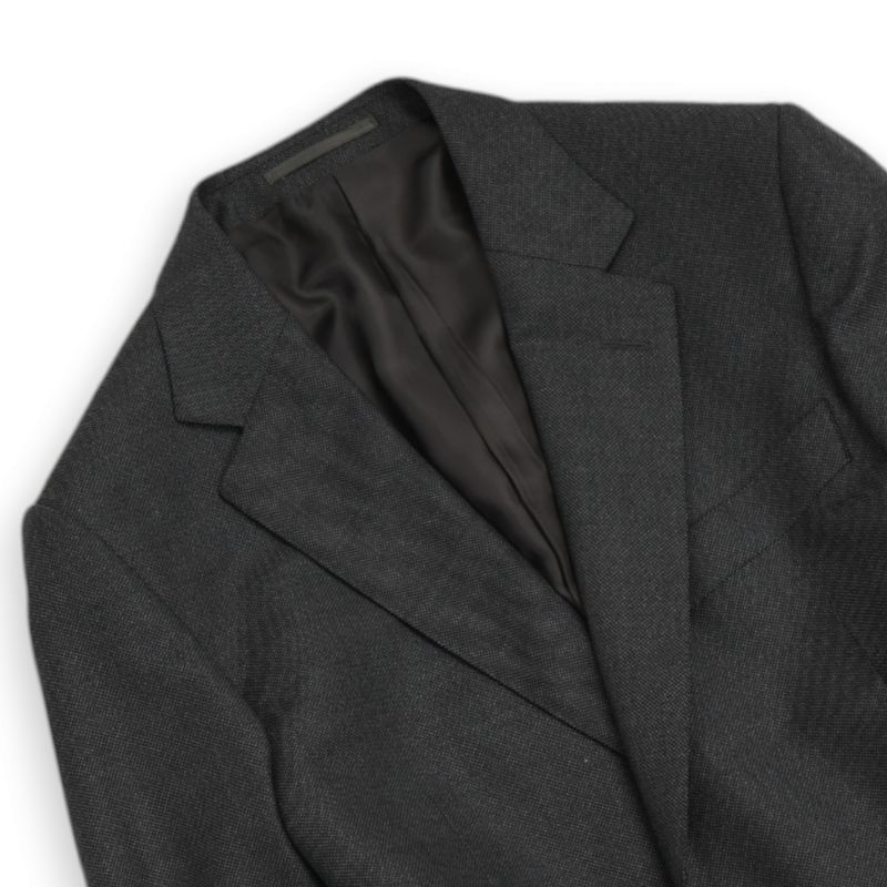Dark Grey Birdseye Suit