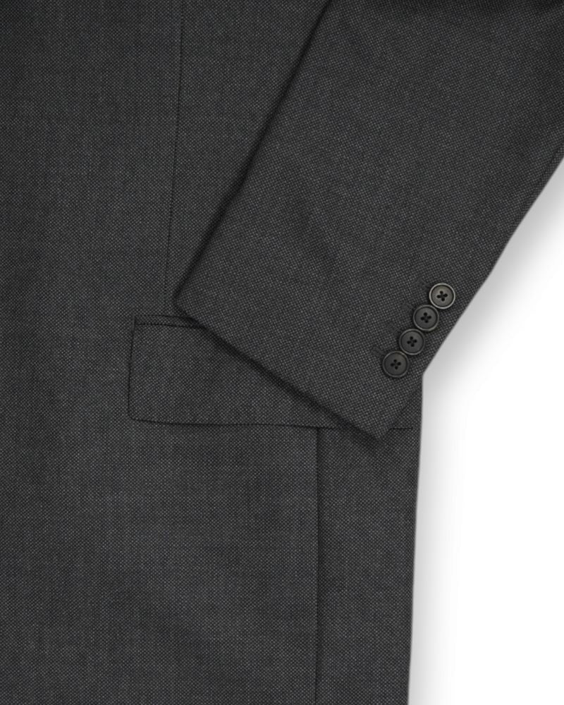 Dark Grey Birdseye Suit