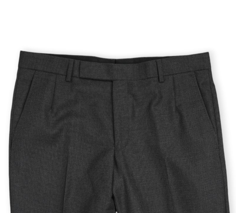 Dark Grey Birdseye Suit