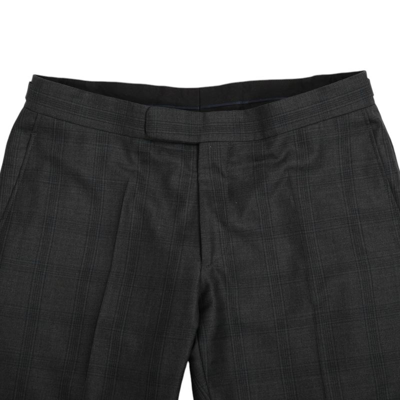 Grey Super 120's Checked Suit