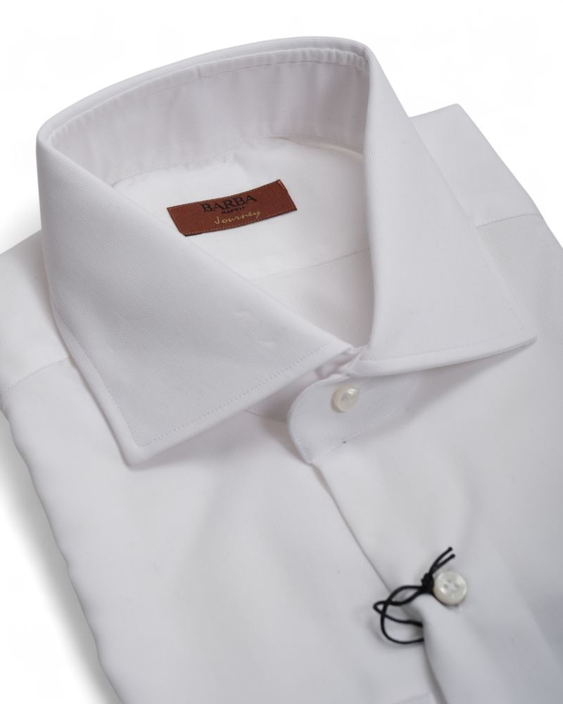 White Pinpoint Oxford Shirt