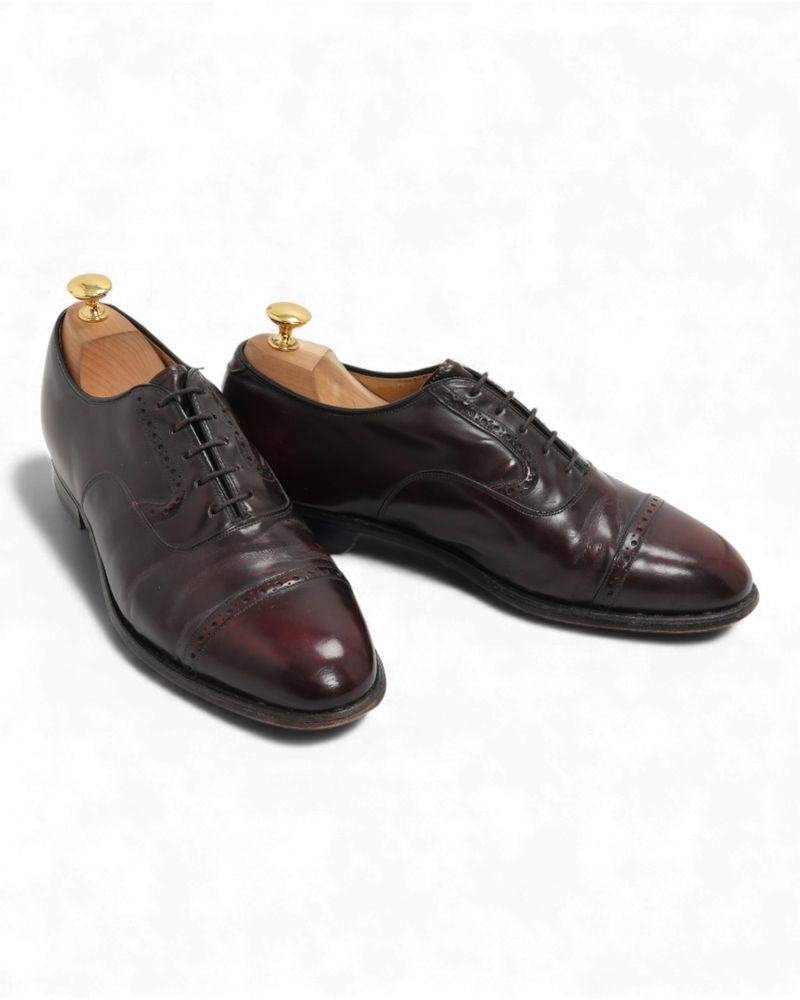 Oxblood Semi Brogue Oxfords
