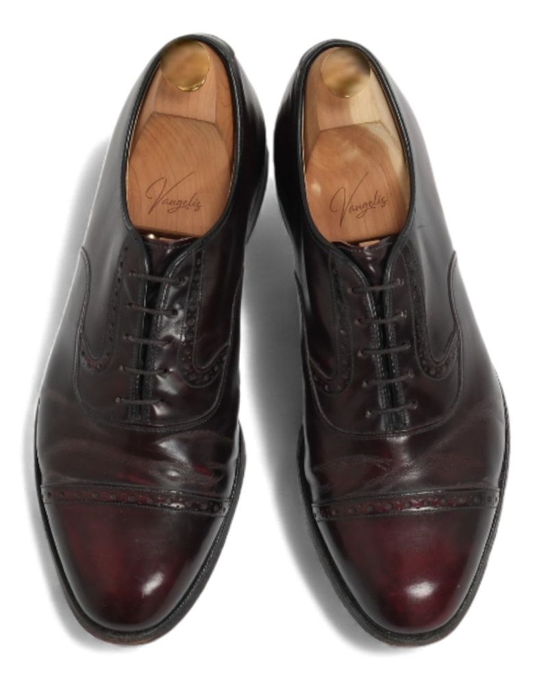 Oxblood Semi Brogue Oxfords