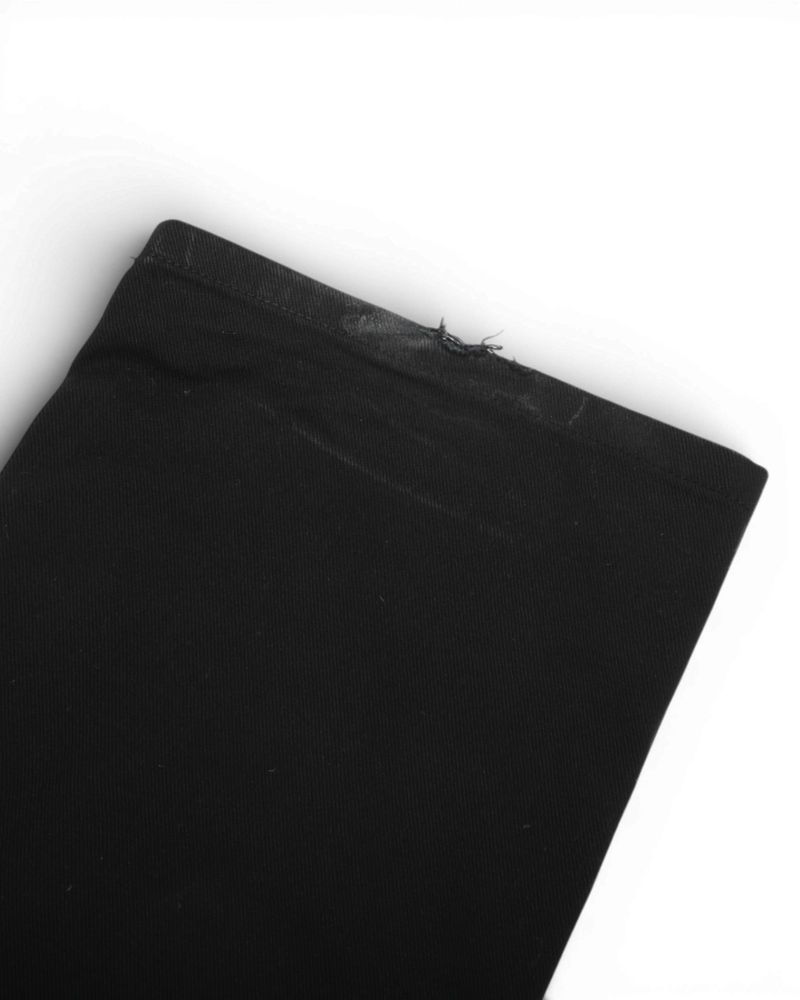 Black Twill 5-Pocket Denim