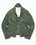 Garden Green Suede Jacket