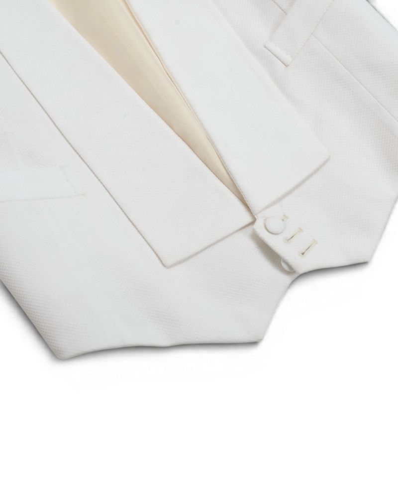 White Tie Vest