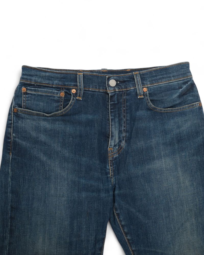Mid Blue 5-Pocket Denim