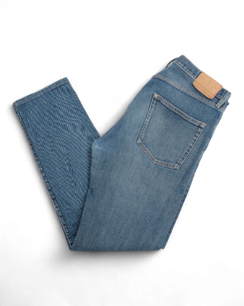 Mid Blue High-Rise Jeans