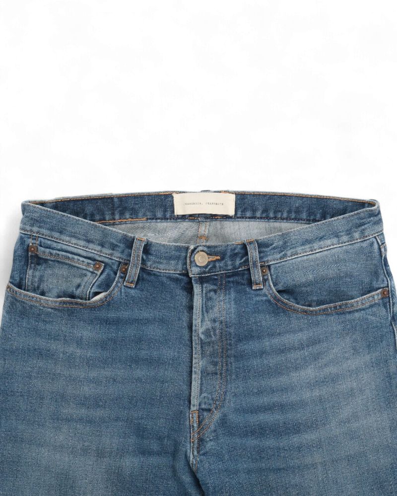 Mid Blue High-Rise Jeans