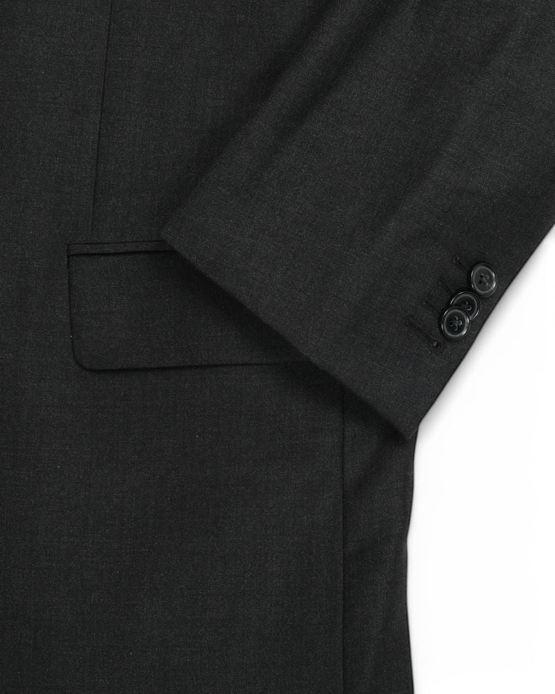 Dark Grey Super 100's Wool Suit