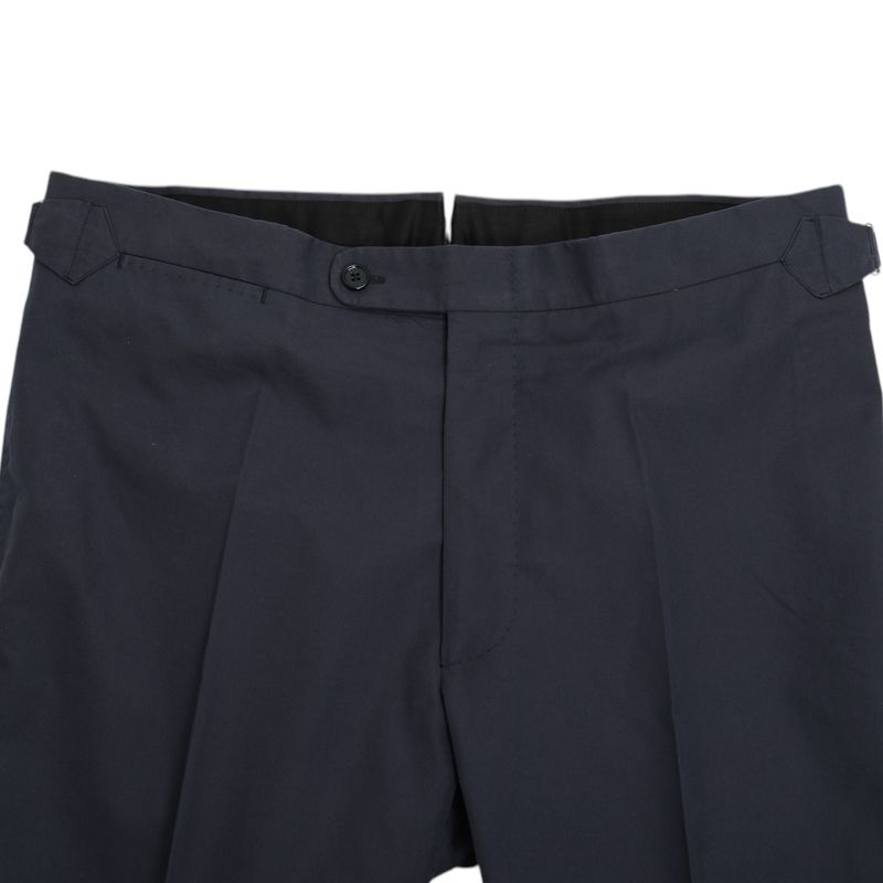 Mid Blue Scabal Cotton Suit