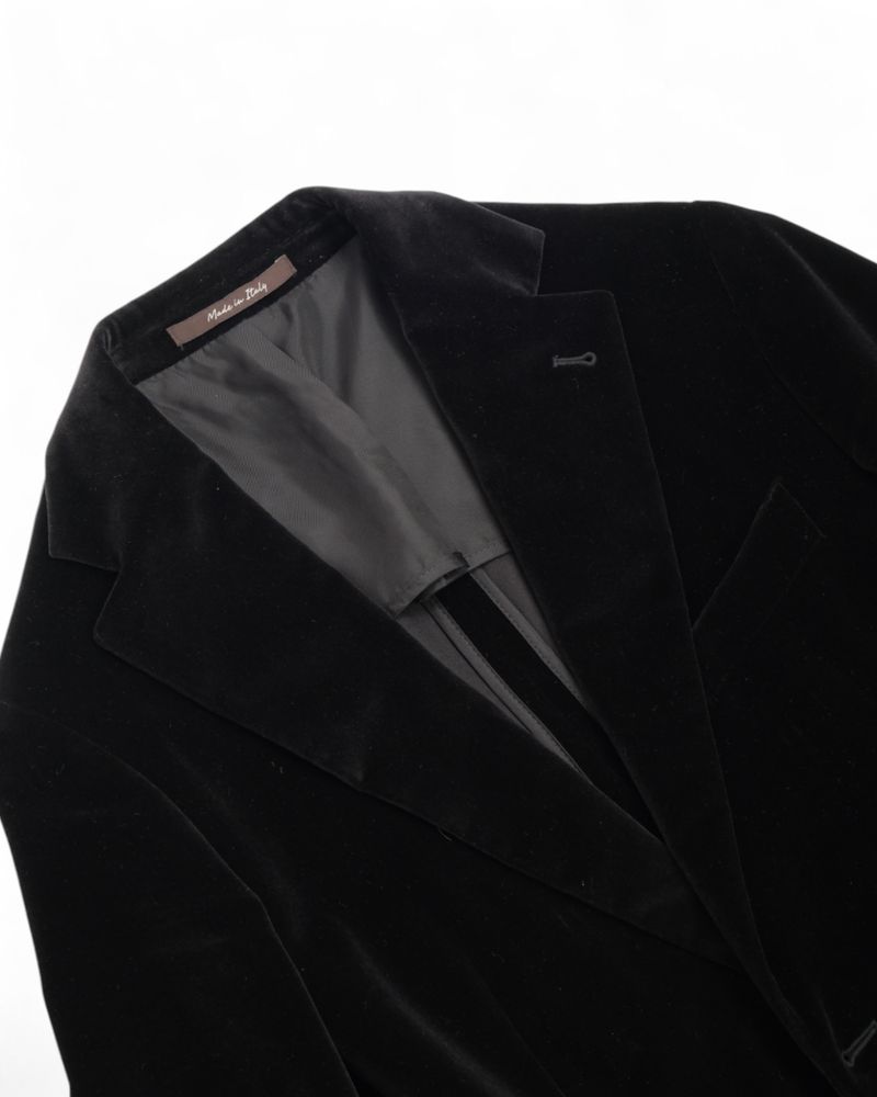 Black Velvet Blazer