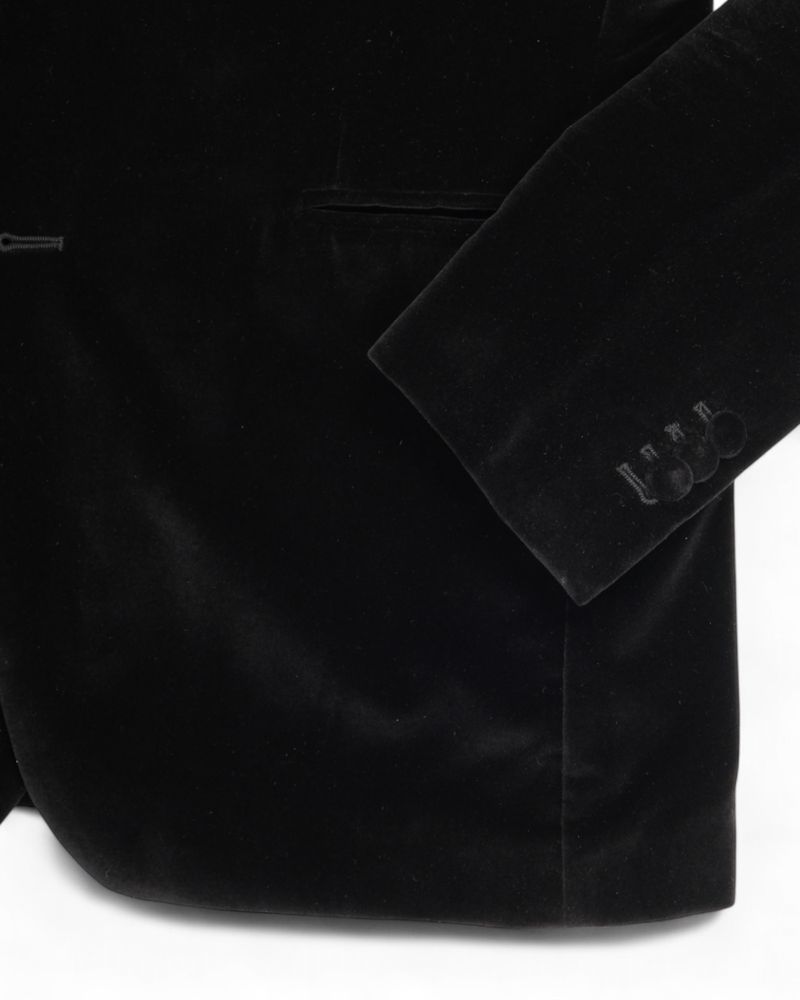 Black Velvet Blazer