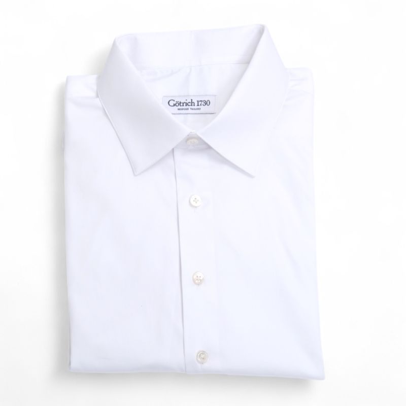 White Poplin Shirt