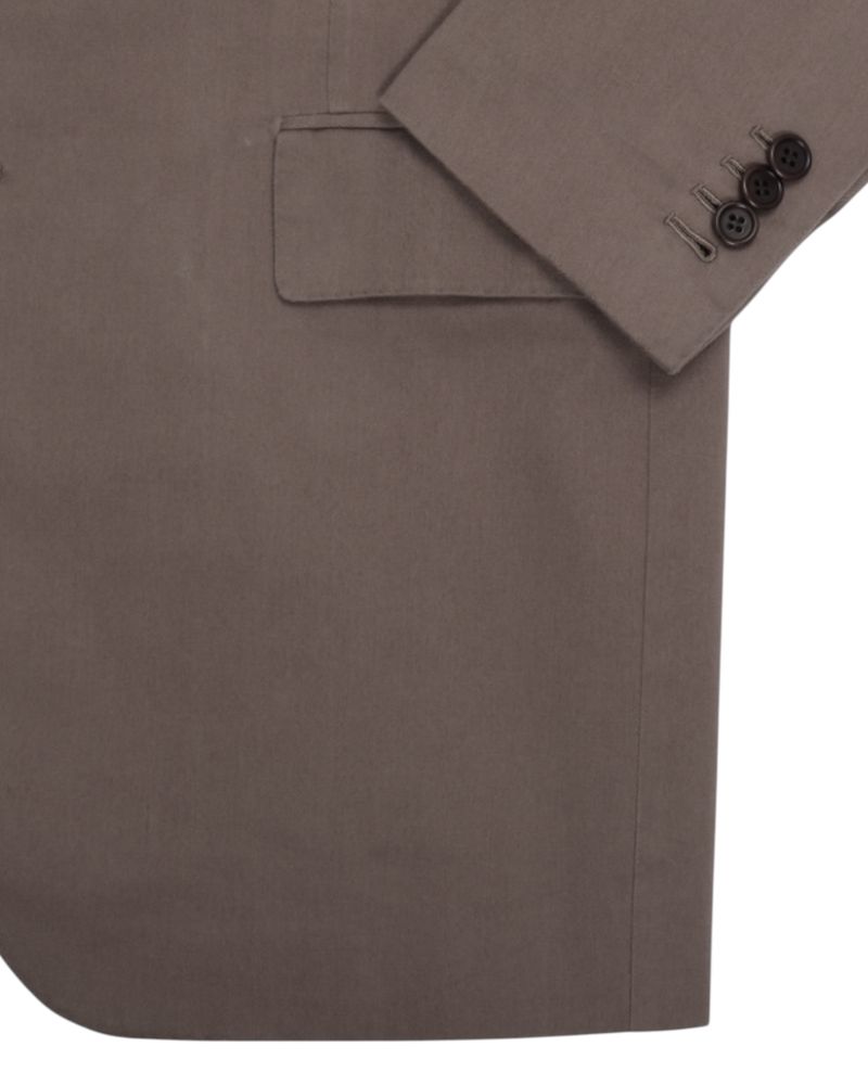 Taupe Heavy Cotton Suit