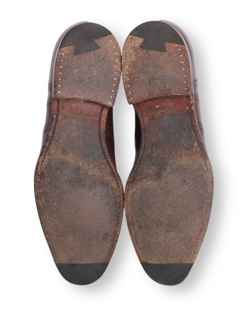 Dark Brown Brogue Oxfords