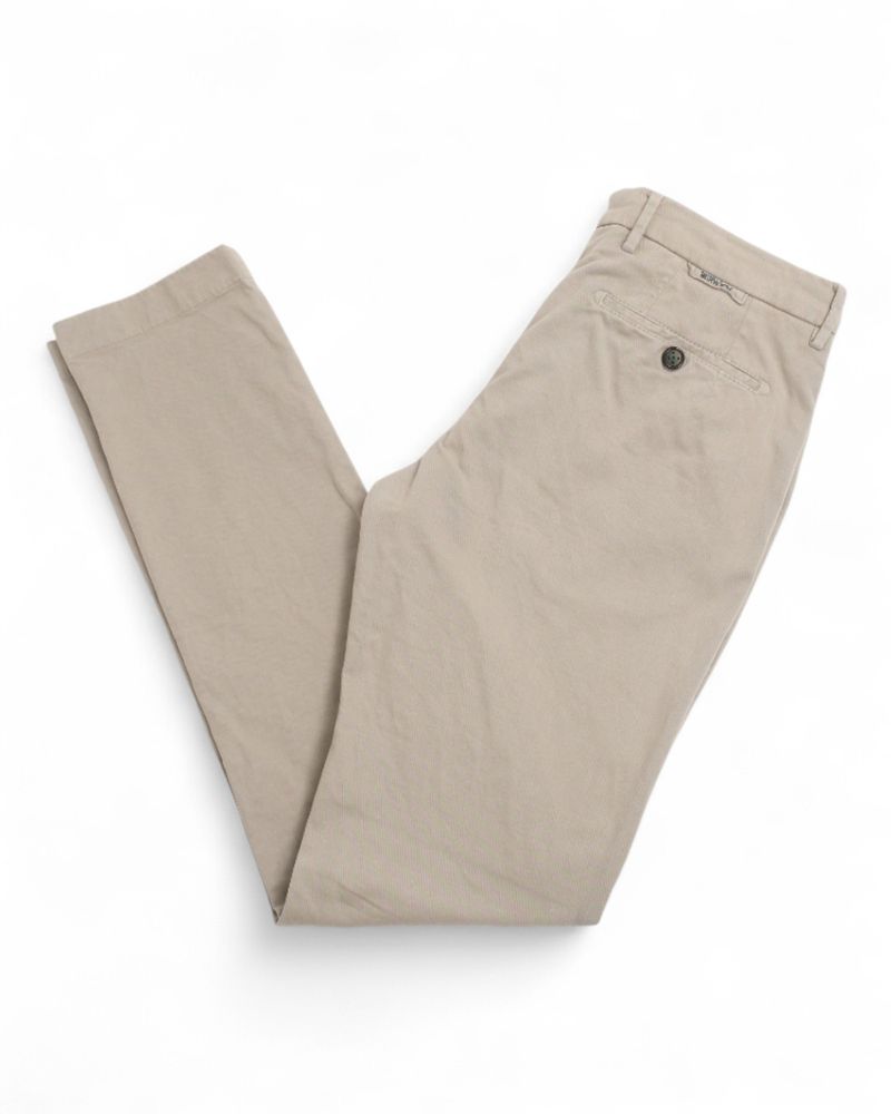 Light Taupe Cotton Chinos