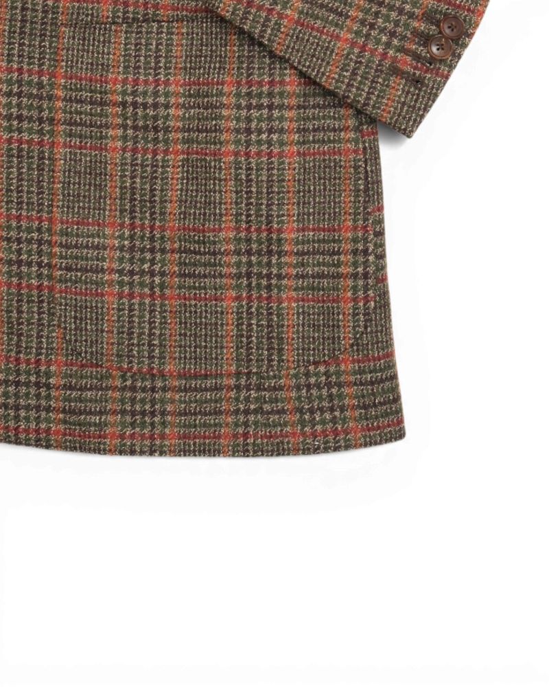 Double Overchecked Tweed Sports Jacket