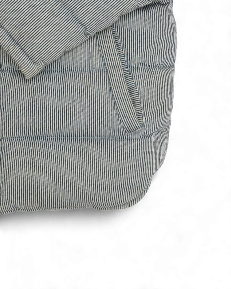 Striped Western Puffer Jacket