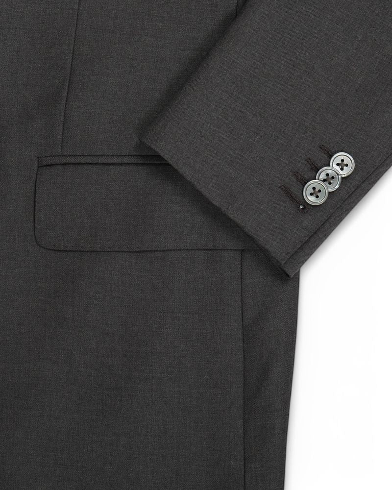 Grey Super 130's Wool Suit