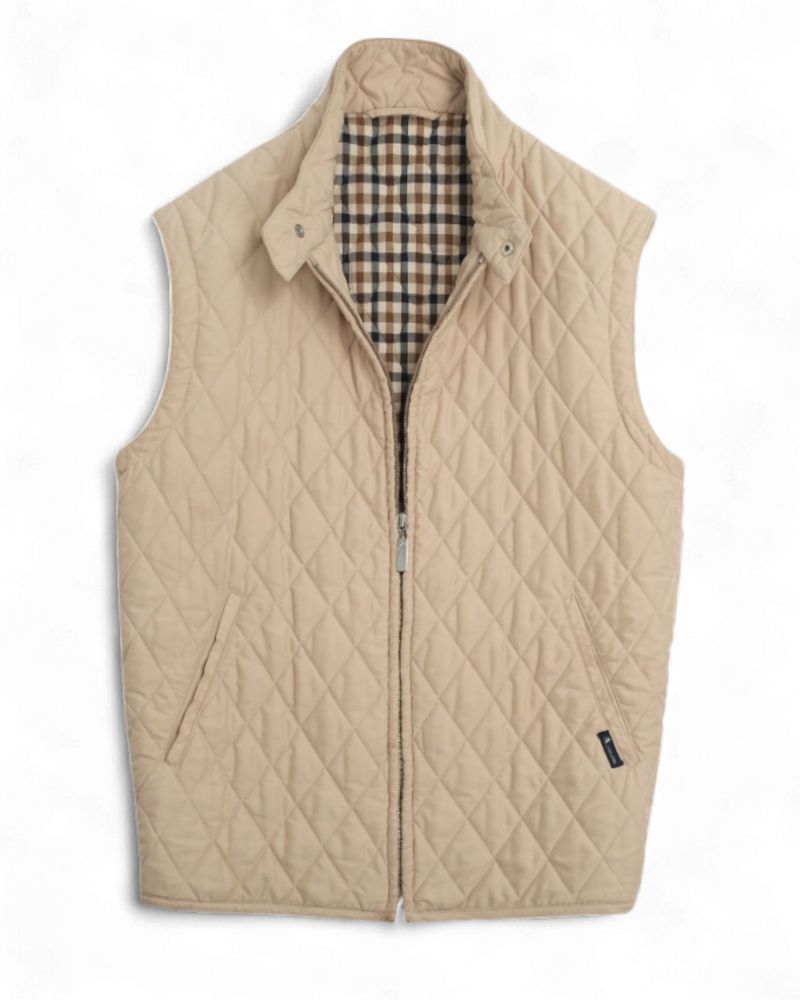 Limestone Quilted Vest
