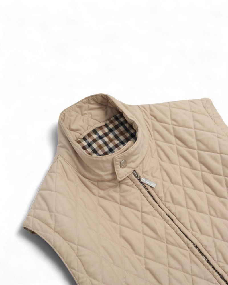 Limestone Quilted Vest