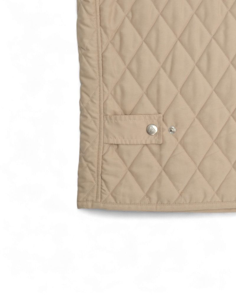 Limestone Quilted Vest