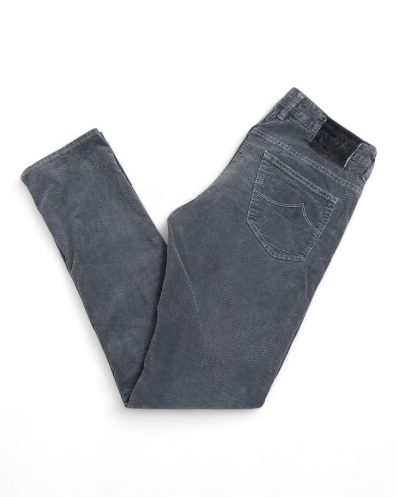 Faded Grey/Blue 5-Pocket Cords