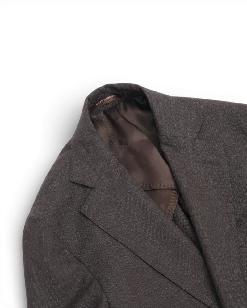 Dark Brown Wool Suit