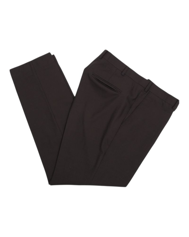 Dark Brown Wool Trousers