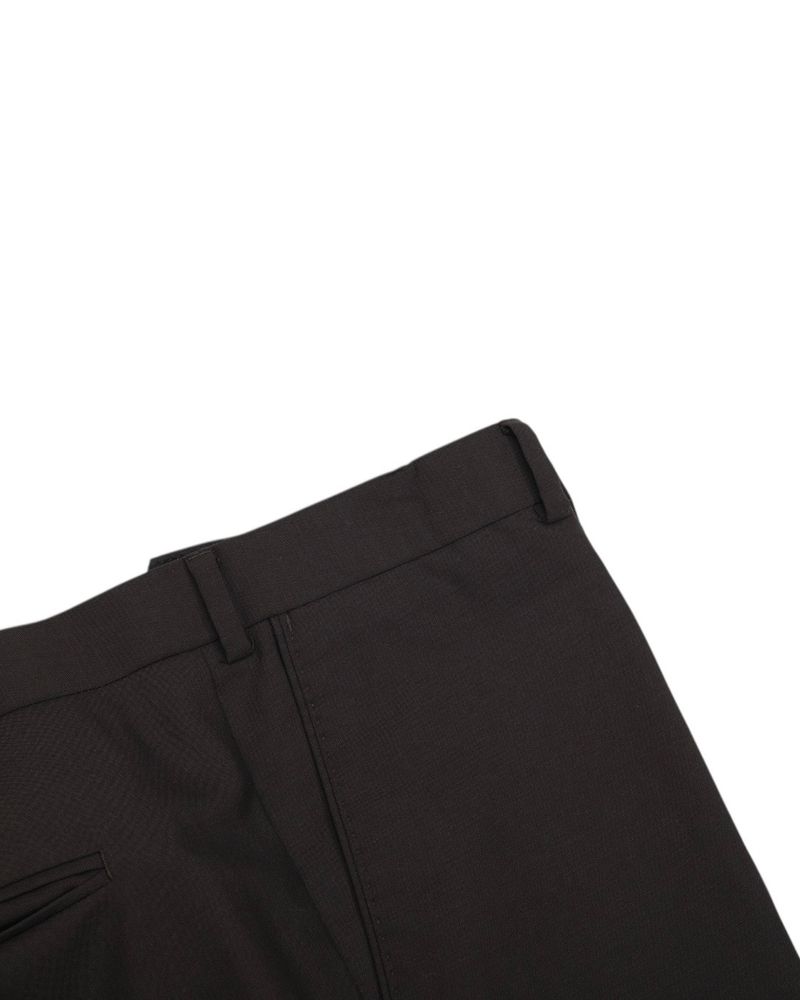 Dark Brown Wool Trousers