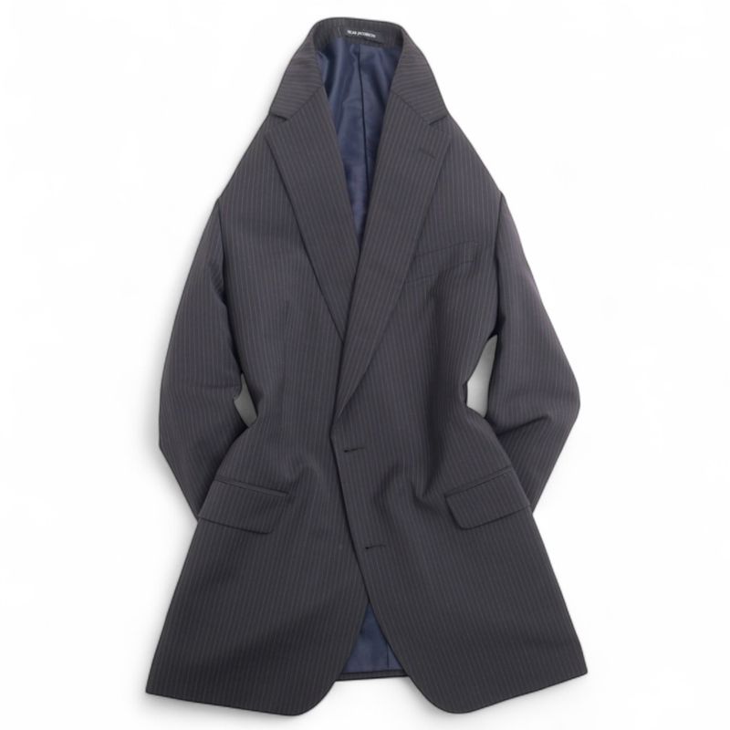 Dark Grey Pinstripe Suit