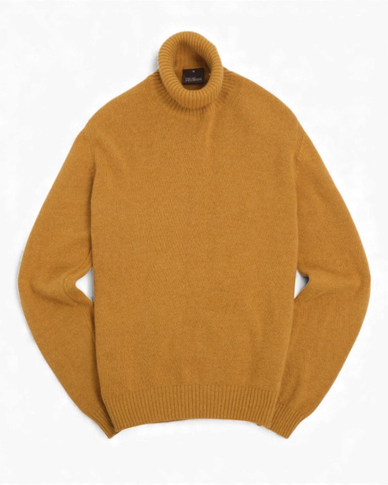 Mustard Alpaca Rollneck