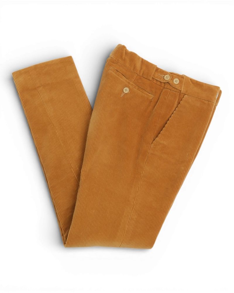 Mustard Corduroy Trousers