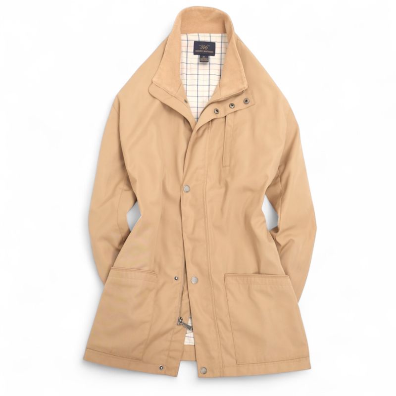 Beige Worker Car Coat