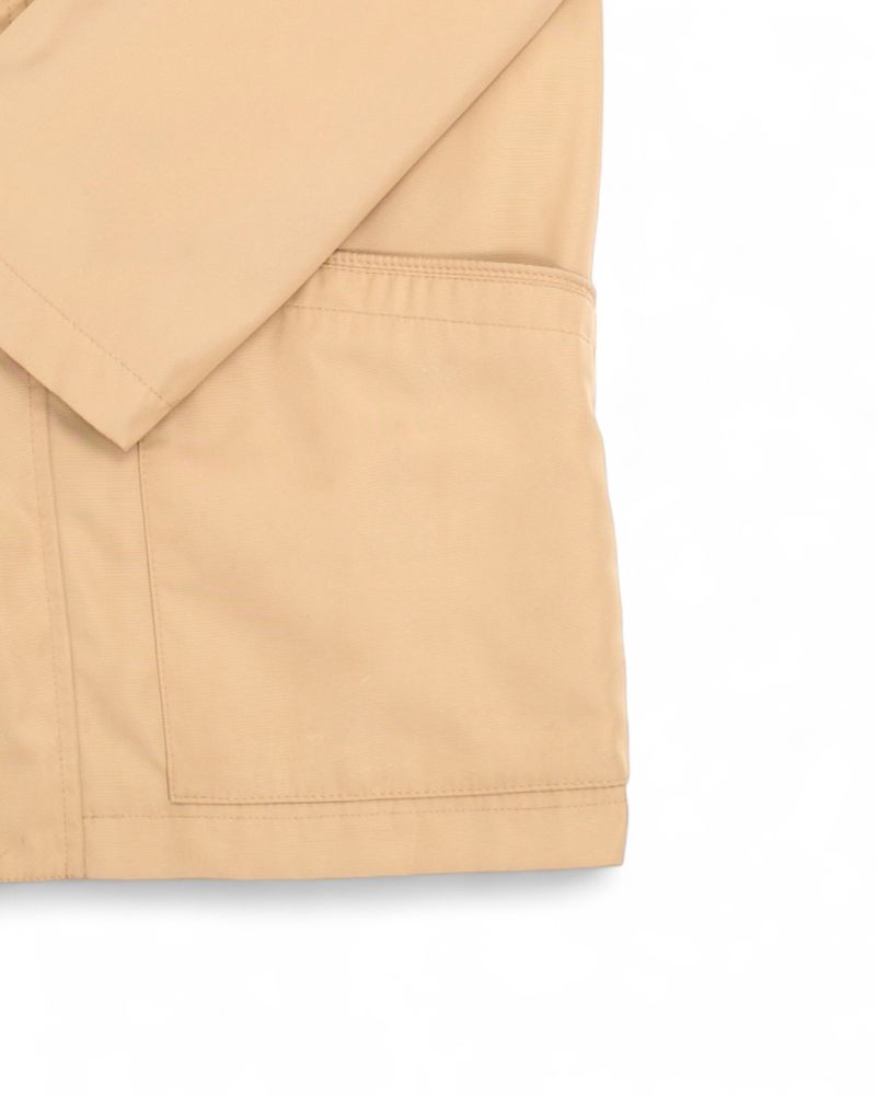 Beige Worker Car Coat