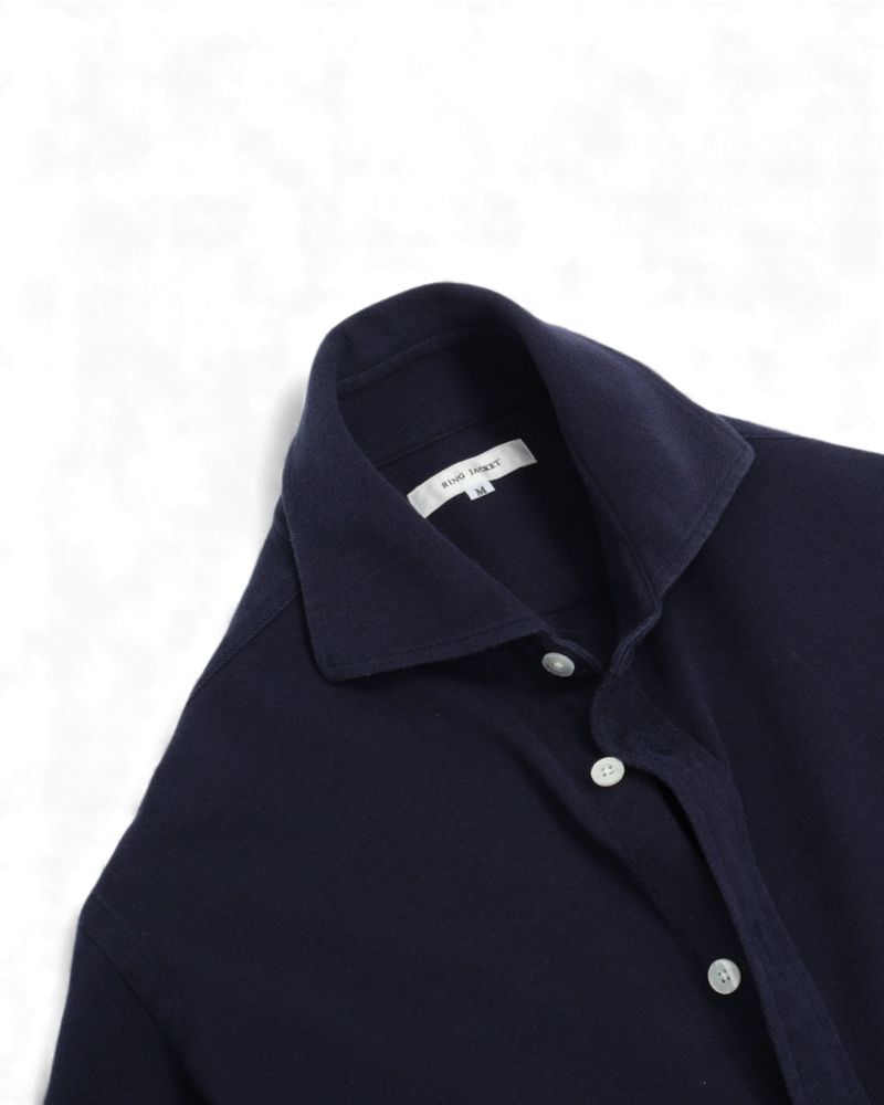 Navy Pique Shirt