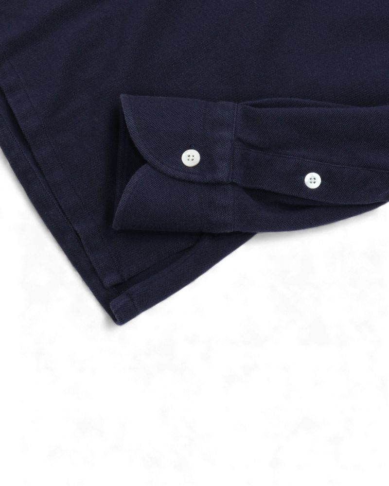 Navy Pique Shirt