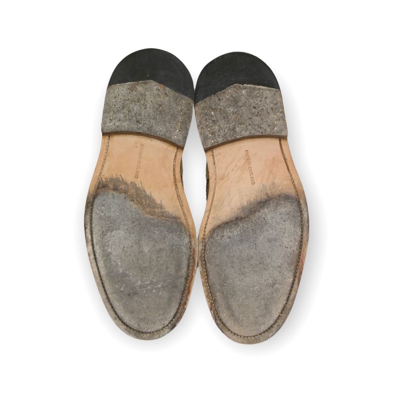 Sand Beige Suede Derbies