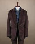 Chocolate Corduroy Suit by Cad & The Dandy 