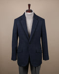 Navy Glen Check Wool/Cashmere Sports Jacket by Cad & The Dandy.