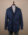 Navy Lightweight Field Jacket by Cad & The Dandy. 