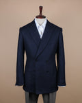 Navy DB. Brushed Hopsack Wool Sports Jacketby Cad & The Dandy.