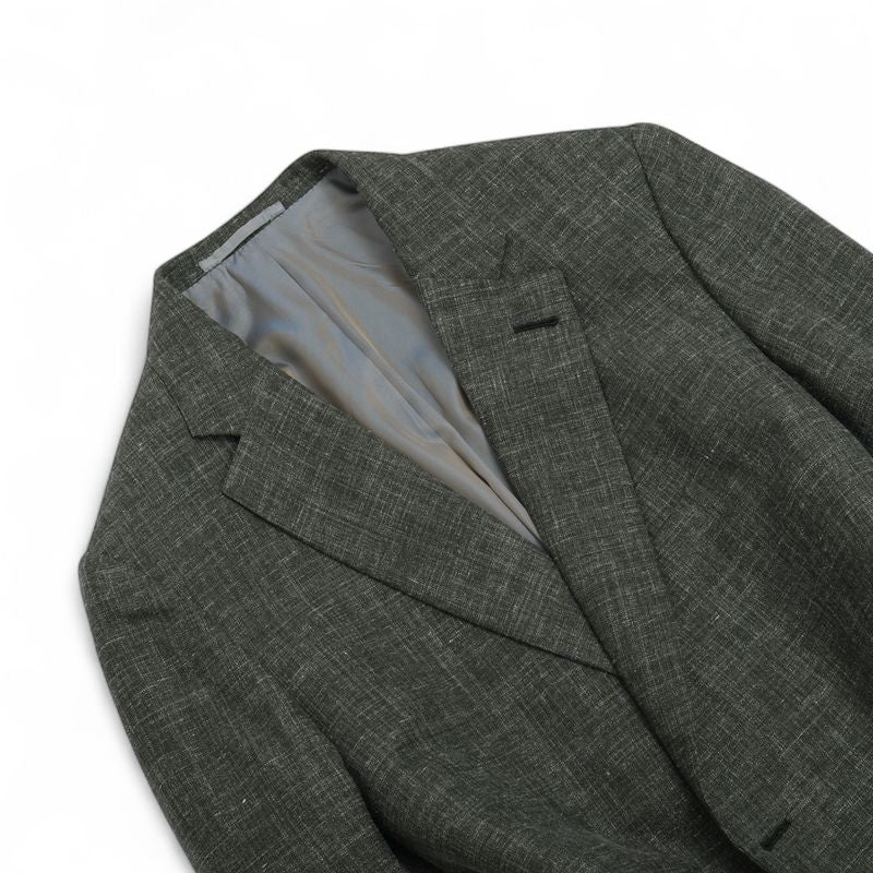Green Melange Bespoke Sports Jacket