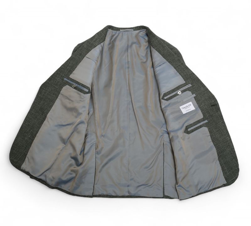 Green Melange Bespoke Sports Jacket