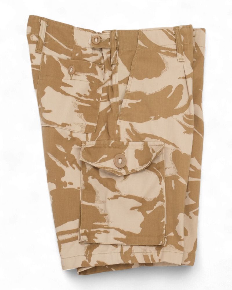 Desert Camo Pleated Shorts