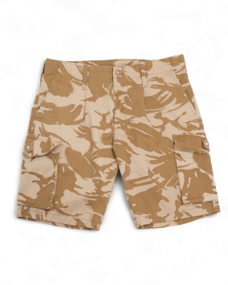 Desert Camo Pleated Shorts