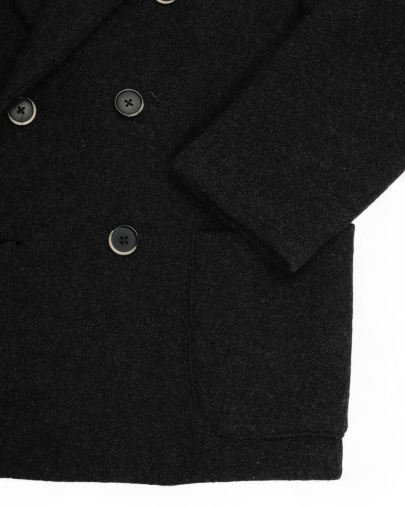 Dark Grey DB. Knitted Wool Sports Jacket
