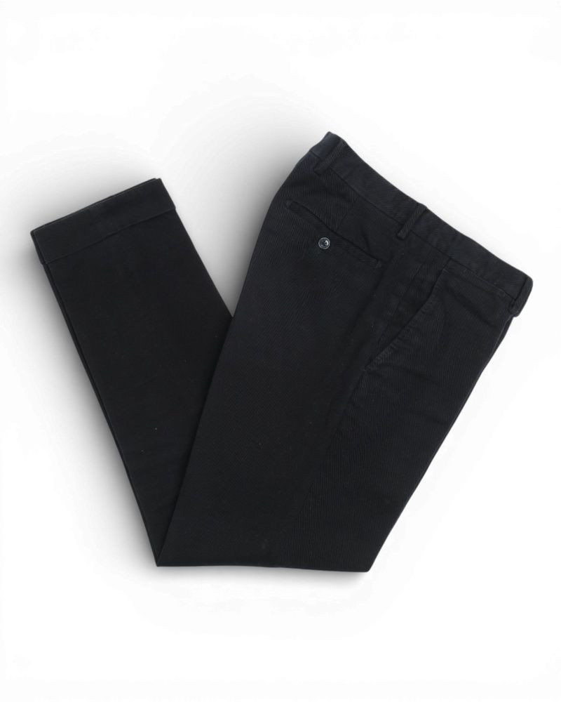 Black Moleskin Trousers