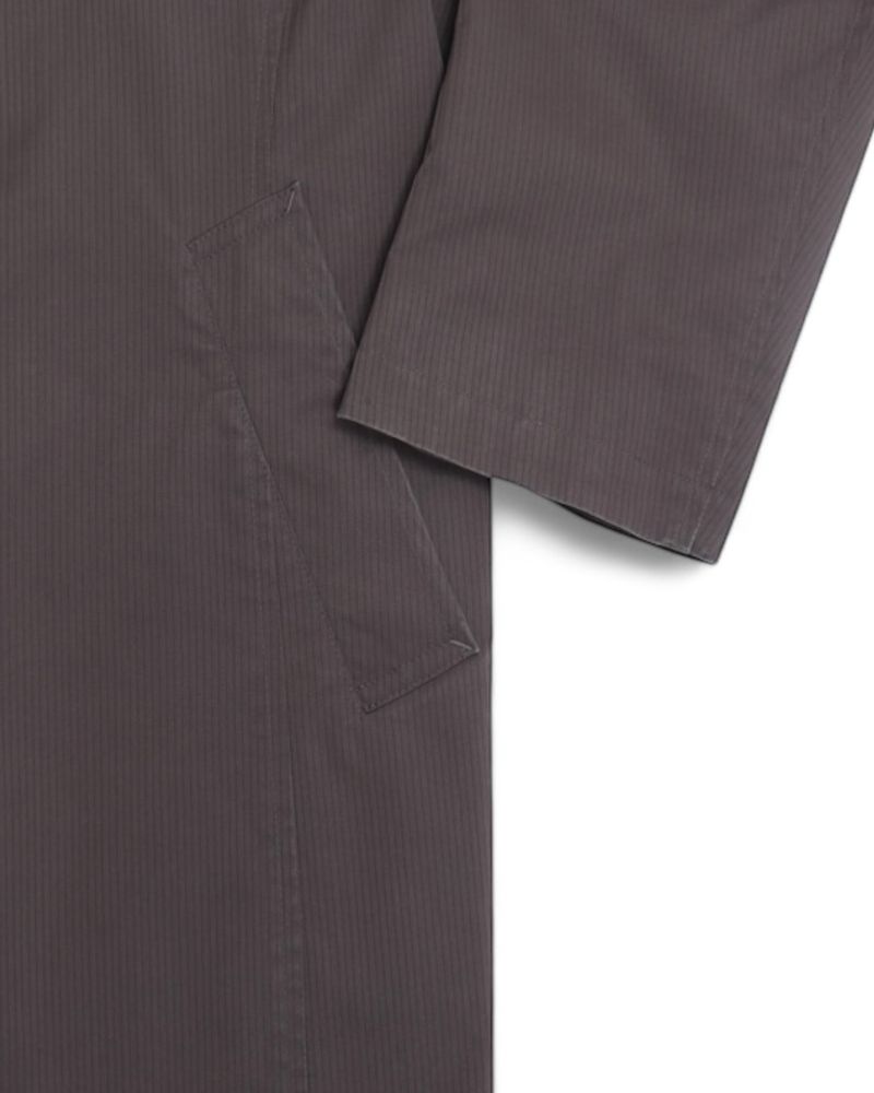 Ash Sage Car Coat & Blackwatch Vest